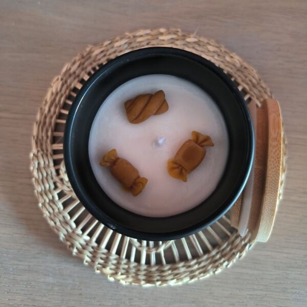 Bougie caramel beurre salé – Image 2