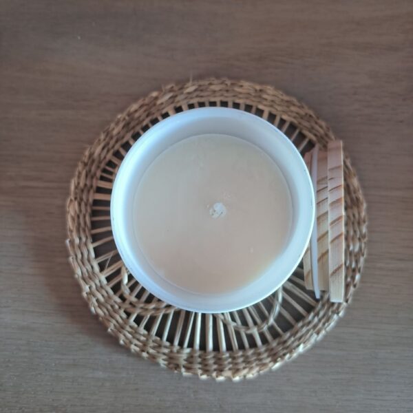 Bougie fleur de coton – Image 2