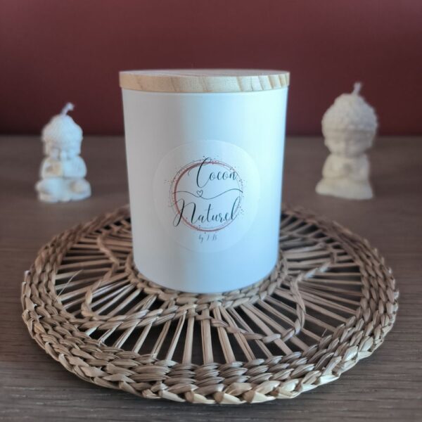 Bougie fleur de coton – Image 3