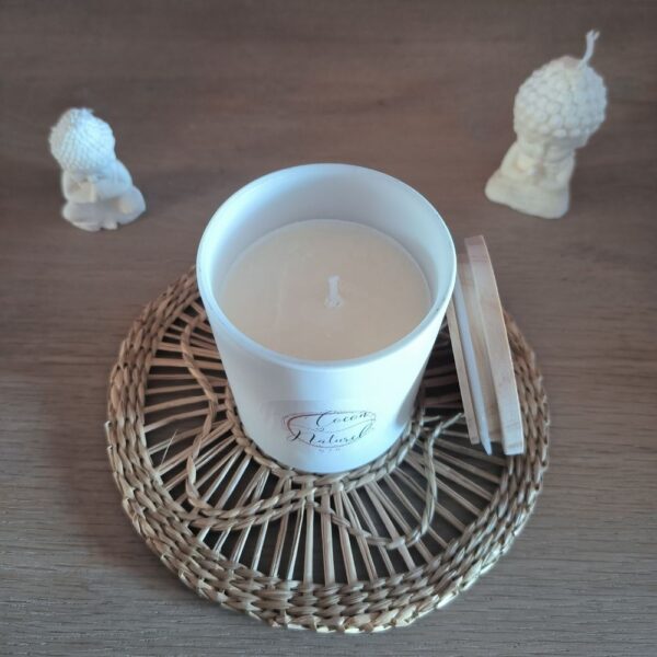 Bougie fleur de coton