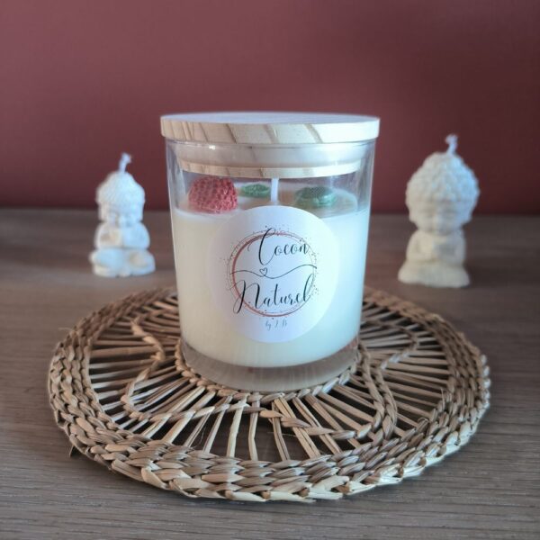 Bougie fraise et menthe – Image 3