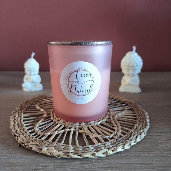 Bougie rose – Image 3
