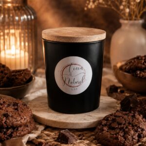 Bougie cookies chocolat
