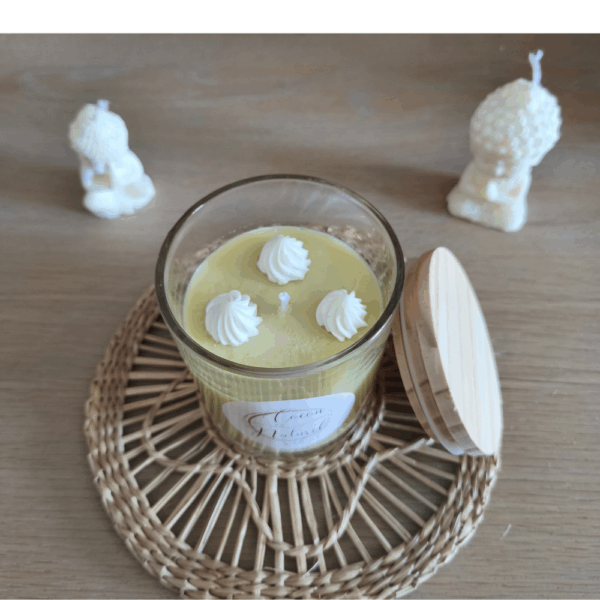 Bougie citron meringue