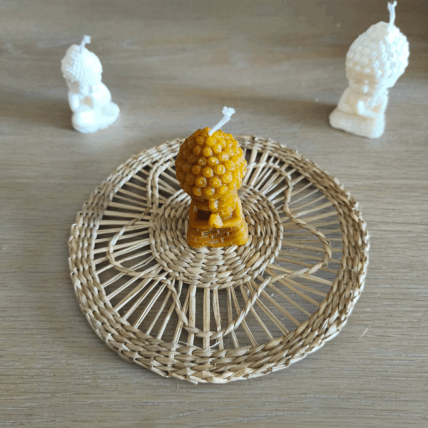 Bougie gros bouddha