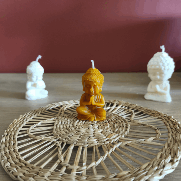 Bougie petit bouddha – Image 2