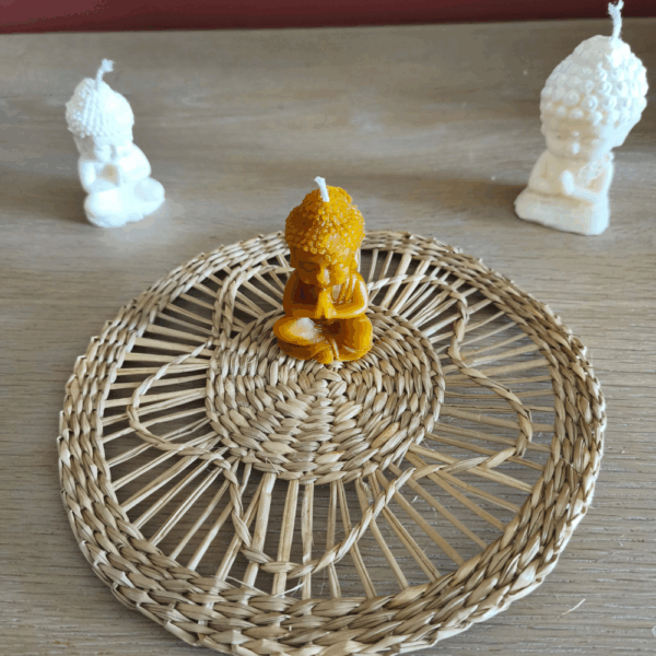Bougie petit bouddha